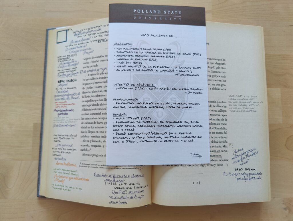 El Barco de Teseo: Inserto 10 - 11