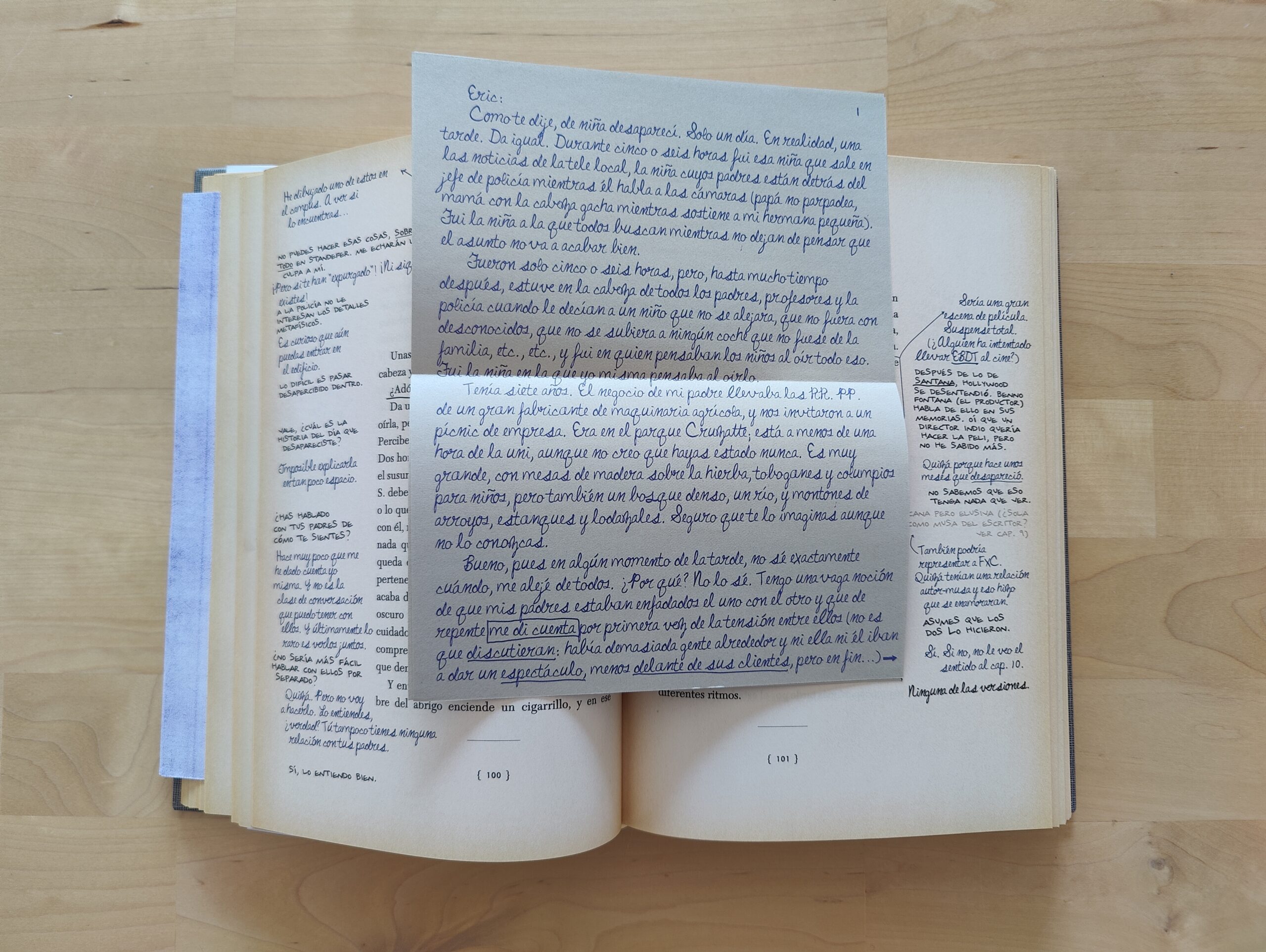 El Barco de Teseo: Inserto 100 - 101