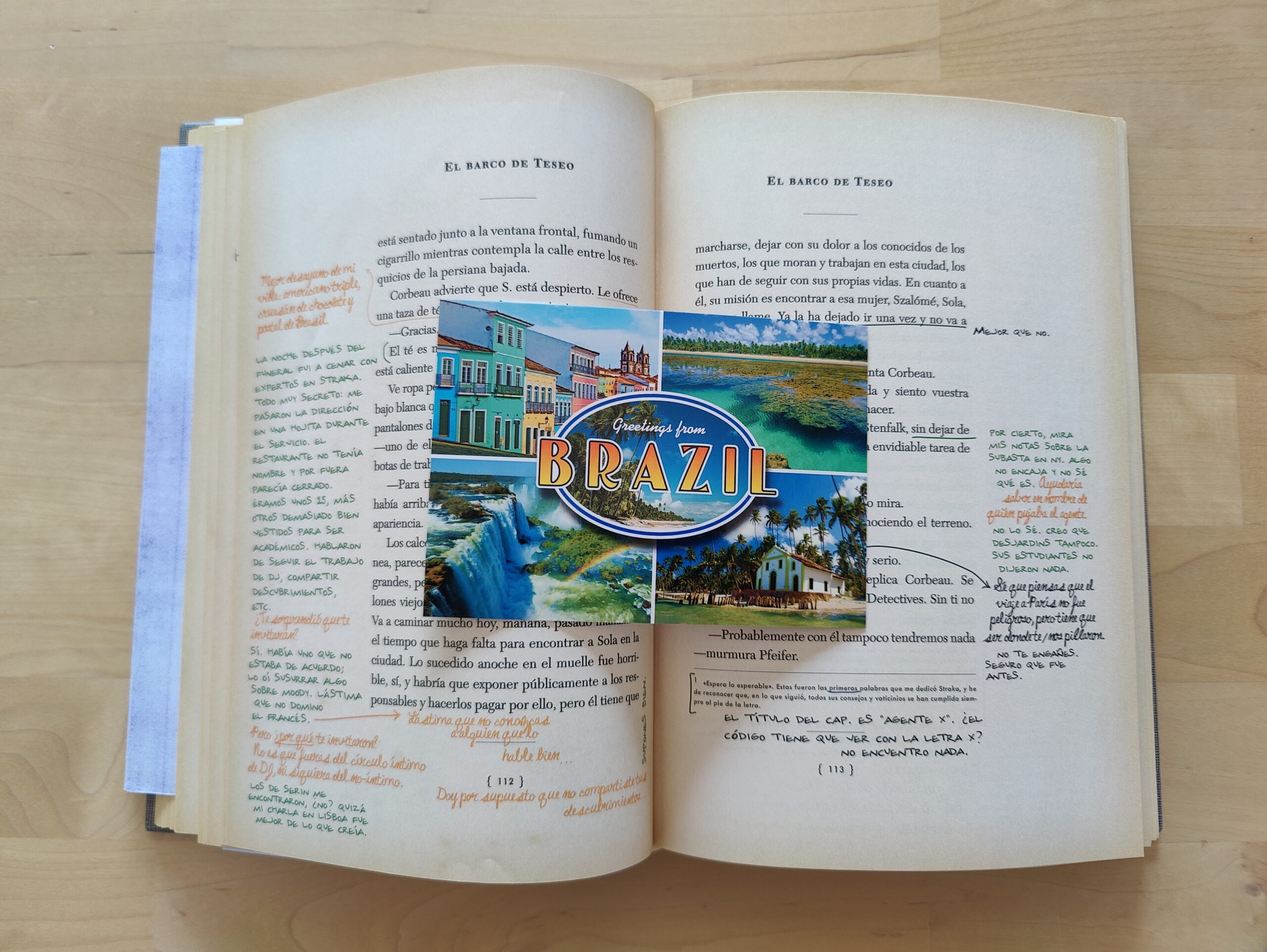 El Barco de Teseo: Inserto 112 - 113