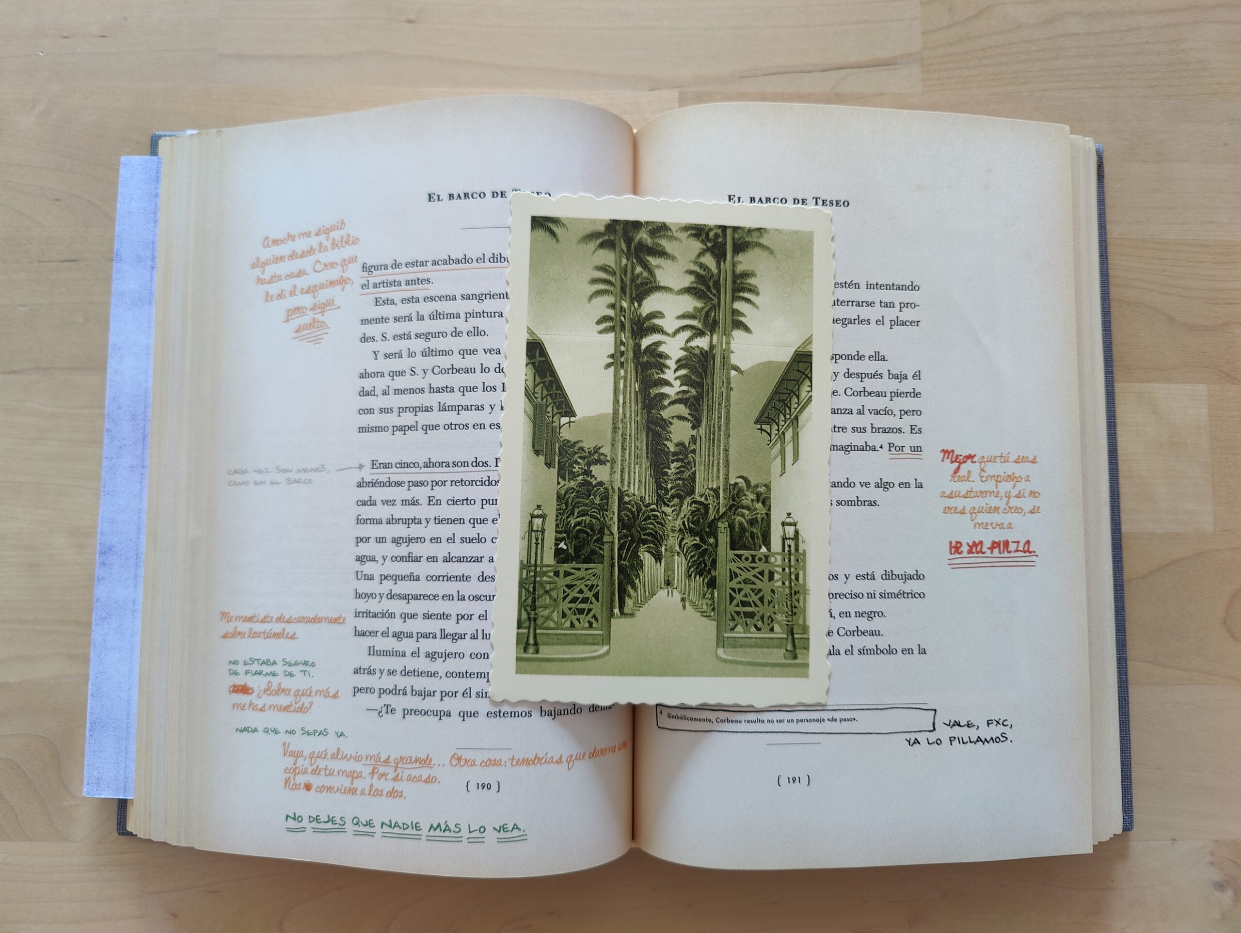 El Barco de Teseo: Inserto 190 - 191