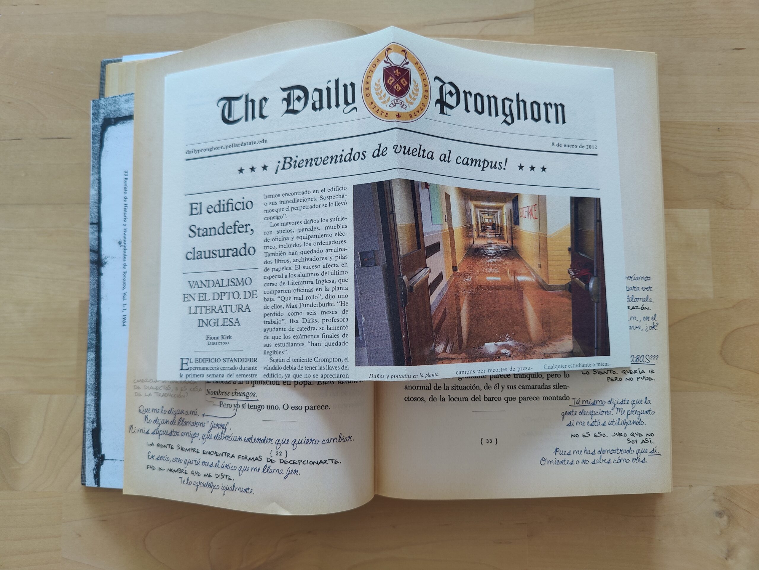 El Barco de Teseo: Inserto 32 - 33