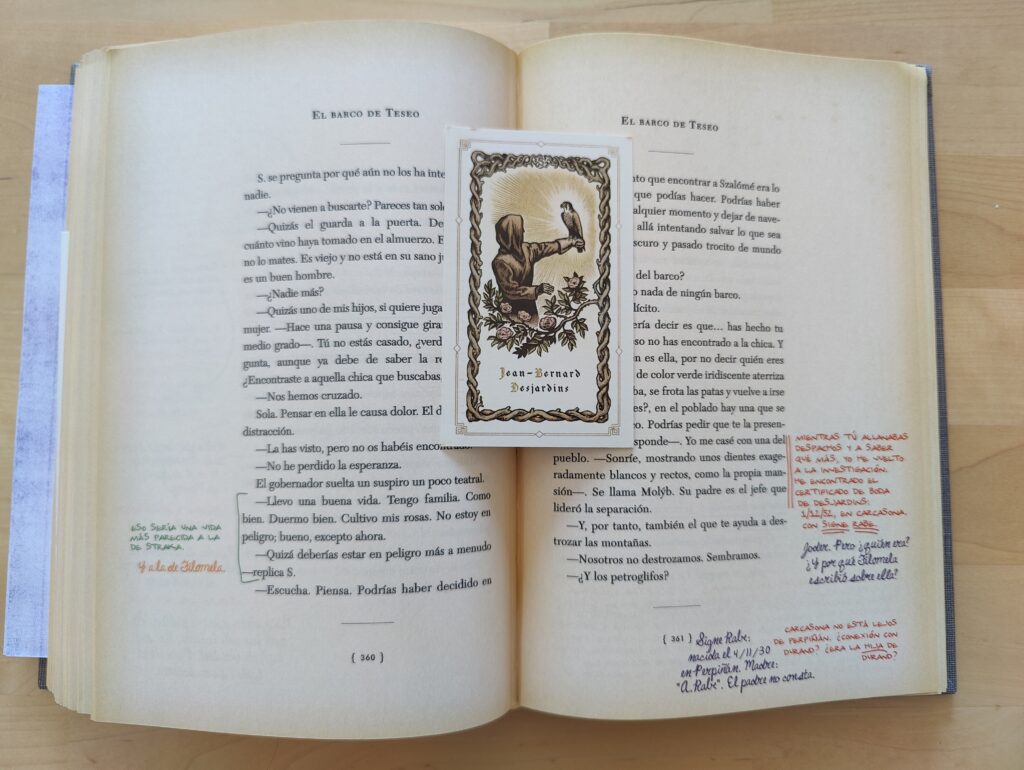 El Barco de Teseo: Inserto 360 - 361