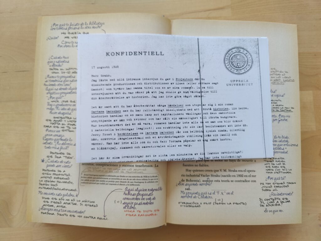 El Barco de Teseo: Inserto VI - VII