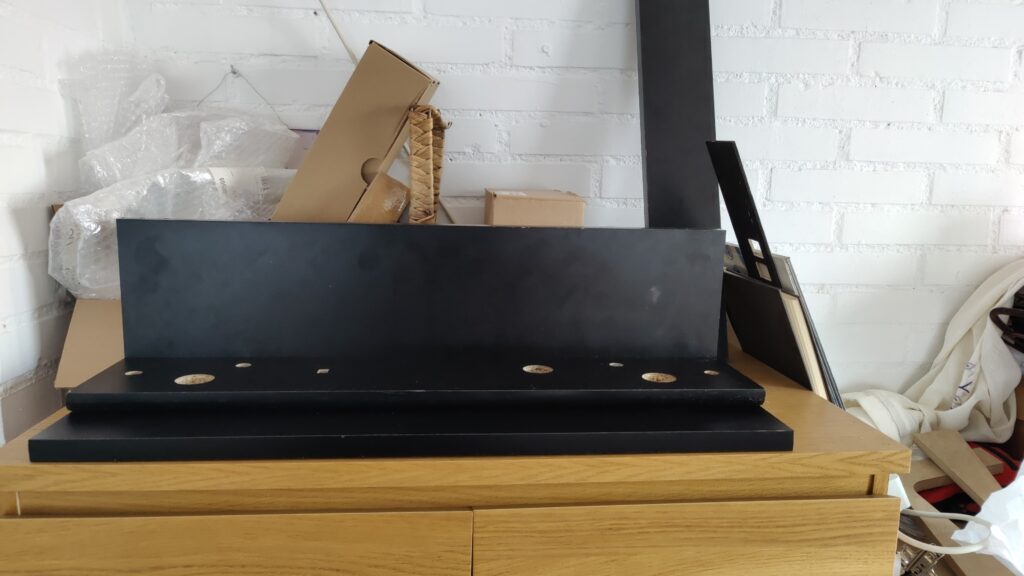 Piezas para la base de la botonera